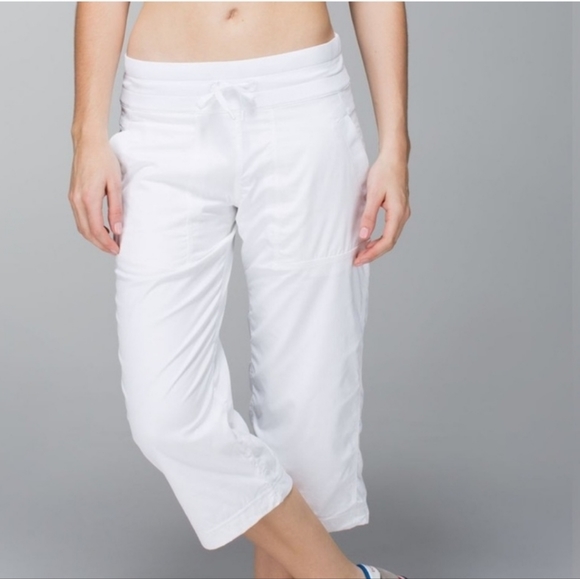 Lululemon Studio Crop Sz4 - Picture 1 of 8